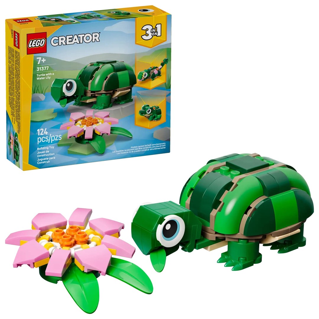 LEGO Creator 3w1 - Żów i kwiat lilii wodnej — zdjęcie 1 z 8