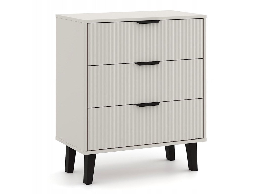 KOMODA SCANDI 3S SLIM KASZMIR - Nowoczesna Komoda — zdjęcie 1 z 5