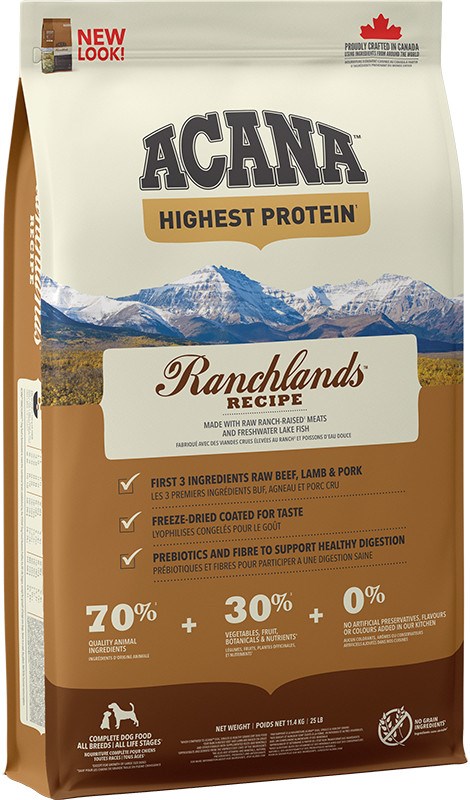 ACANA Regionals Ranchlands Dog - Sucha Karma 11,4 kg — zdjęcie 1 z 3