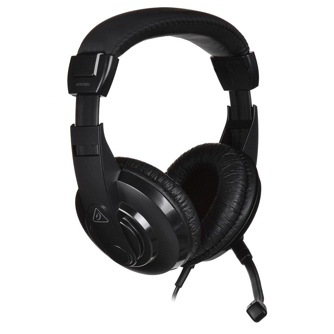 Behringer HPM1100U - Słuchawki zamknięte z mikrofonem i złączem USB — zdjęcie 1 z 8