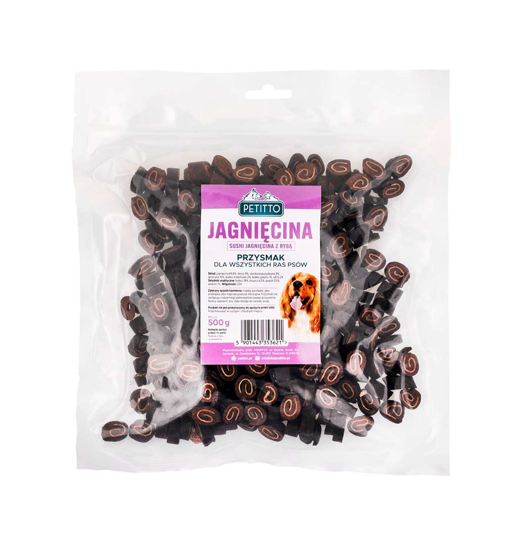 PETITTO - Sushi Jagnięcina z Rybą - 500g — zdjęcie 1 z 6