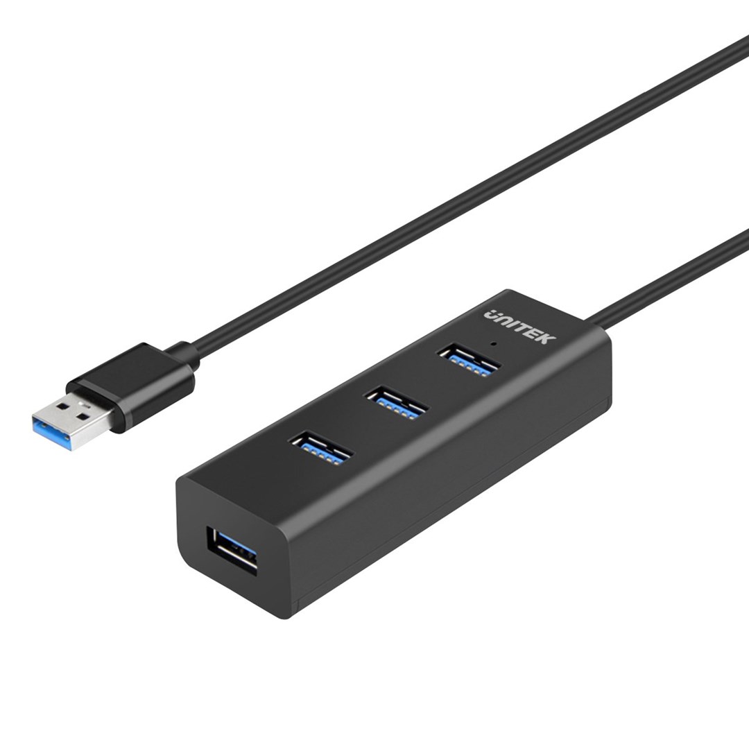 UNITEK HUB 4X USB 3.0 Y-3089 - Czarny