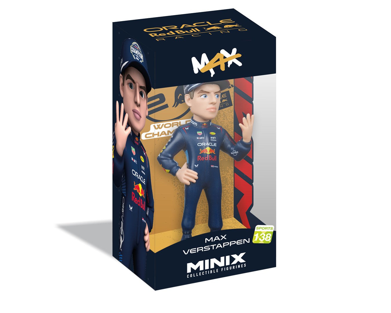 Kolekcjonerski Model MINIX F1 Red Bull - Max Verstappen, 4. Mistrz Świata — zdjęcie 1 z 5