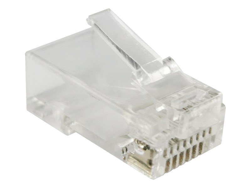ALANTEC Wtyk przelotowy RJ45 UTP kat.6 (op.100 szt) — zdjęcie 1 z 3