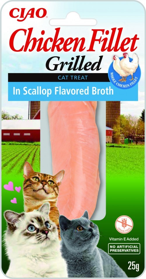 INABA Grilled Chicken Filet 25g - Przysmak dla Kota — zdjęcie 1 z 7