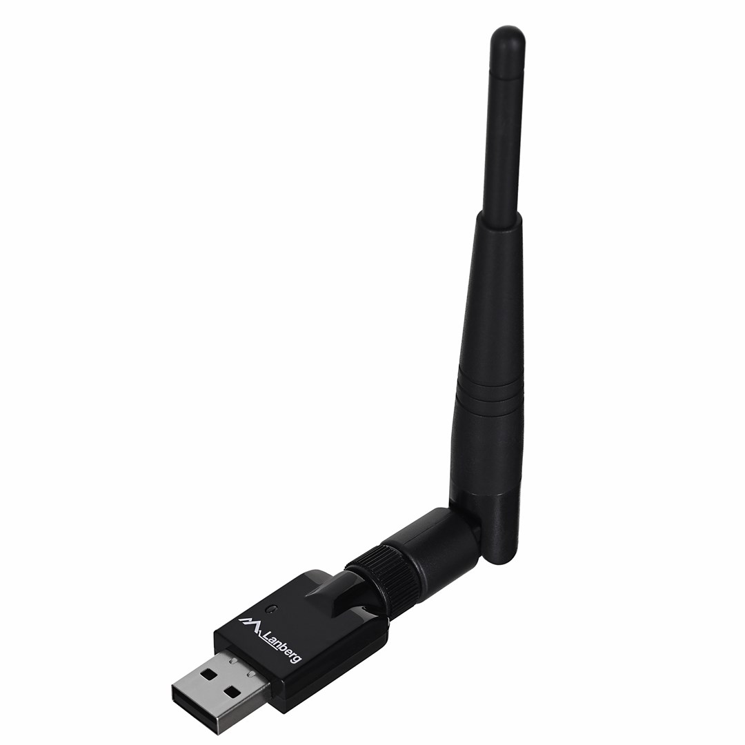 Karta sieciowa Lanberg N150 NC-0150-WE USB 2.0 — zdjęcie 1 z 8
