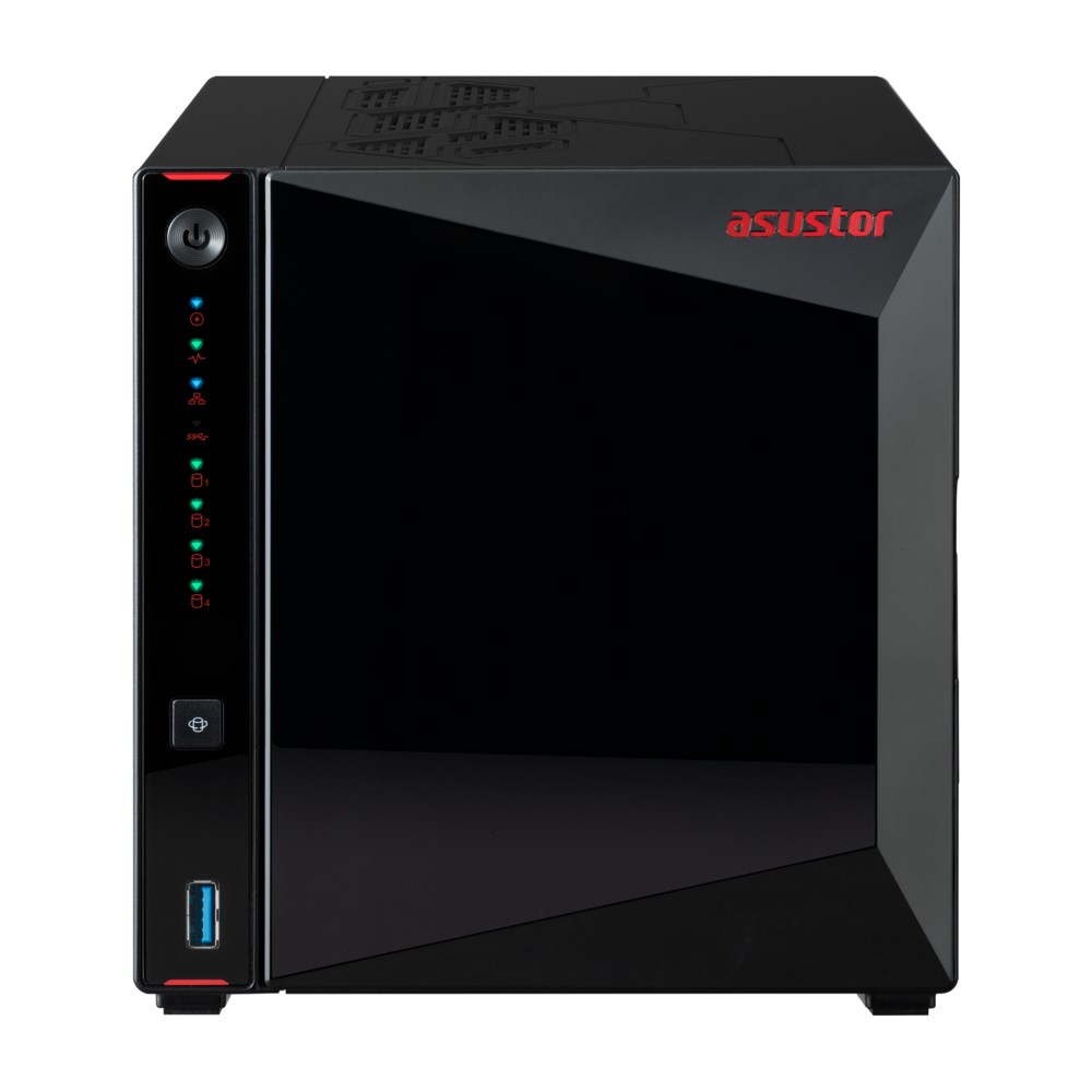 NAS Asustor AS5404T; Tower; Intel Celeron N5105 — zdjęcie 1 z 6