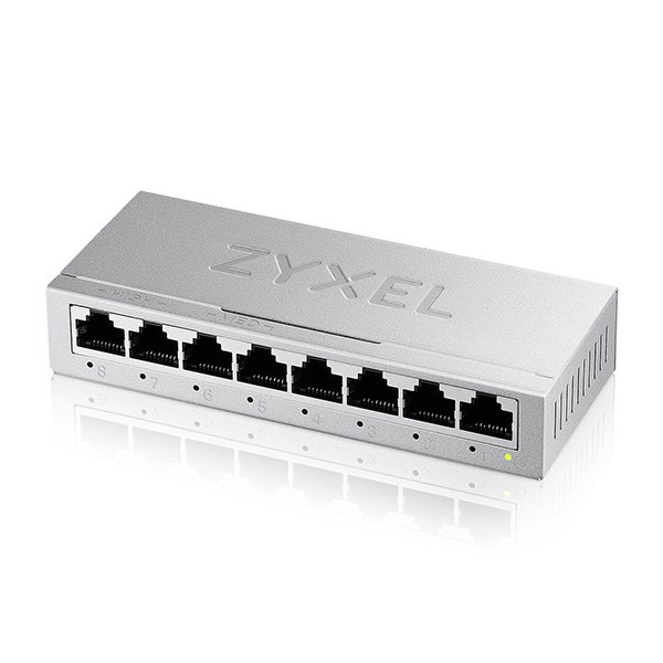Switch Zyxel GS-108B v5 8p Niezarządzany Gigabit — zdjęcie 1 z 4