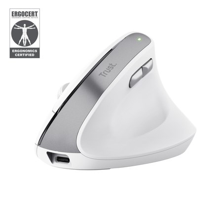 Mysz Trust BAYO II ERGONOMIC WIRELESS White — zdjęcie 1 z 8
