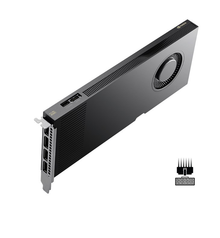 PNY RTX PRO 4000 Blackwell, 24 GB GDDR7