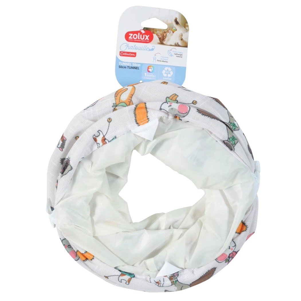 ZOLUX CHATOUILLE - Tunel Zabawki dla Kota 50cm — zdjęcie 1 z 2