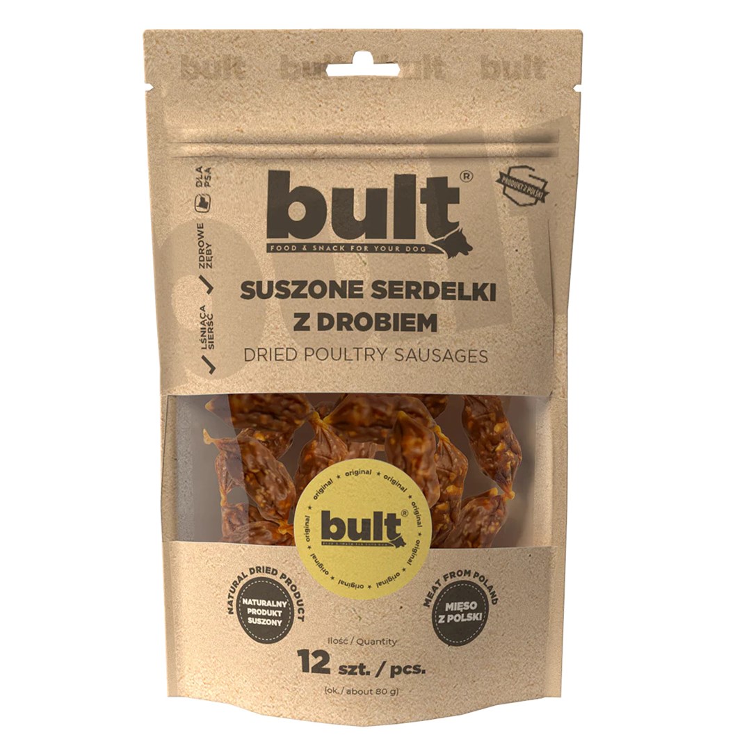 BULT Serdelki drobiowe dla psa 12szt — zdjęcie 1 z 2