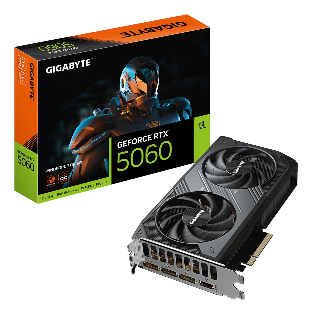 Karta graficzna Gigabyte GeForce RTX 5060 8GB — zdjęcie 1 z 8