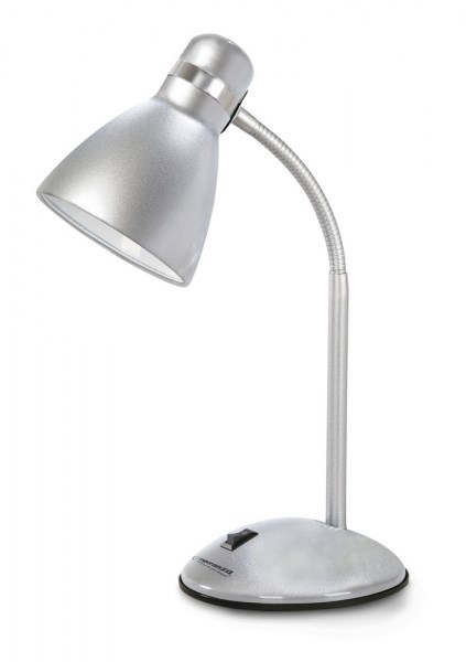 ESPERANZA LAMPKA BIURKOWA SREBRNA ELD113S — zdjęcie 1 z 5