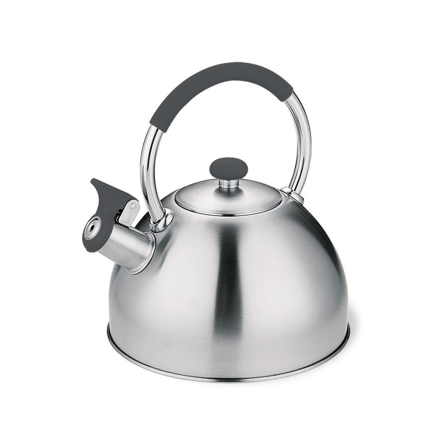 Czajnik nieelektryczny MAESTRO MR-1323, 2,5 l, stal nierdzewna, uchwyt czarny — zdjęcie 1 z 6