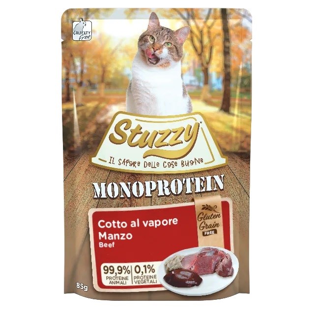 STUZZY dla kotów Wołowe Monoprotein 85g