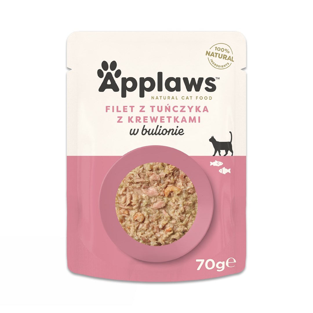 Applaws Cat Pouch Tuna Fillet with Pacific Prawn 70g — zdjęcie 1 z 3