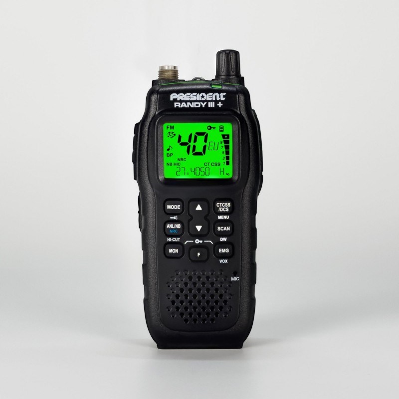 CB Radio przenośne ASC PRESIDENT Randy III Plus — zdjęcie 1 z 8