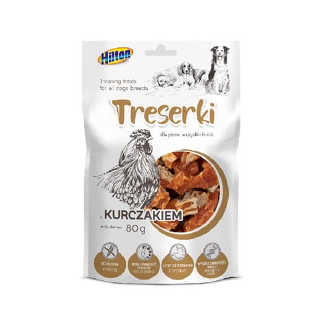 Hilton mięsne treserki z kurczakiem 80g