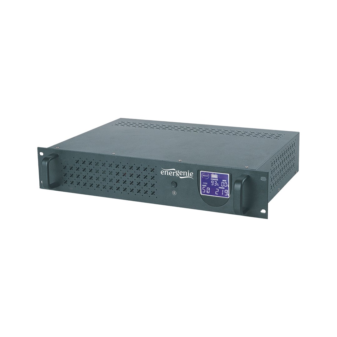 Zasilacz GEMBIRD UPS-RACK-1500, 1500VA, 900W — zdjęcie 1 z 4