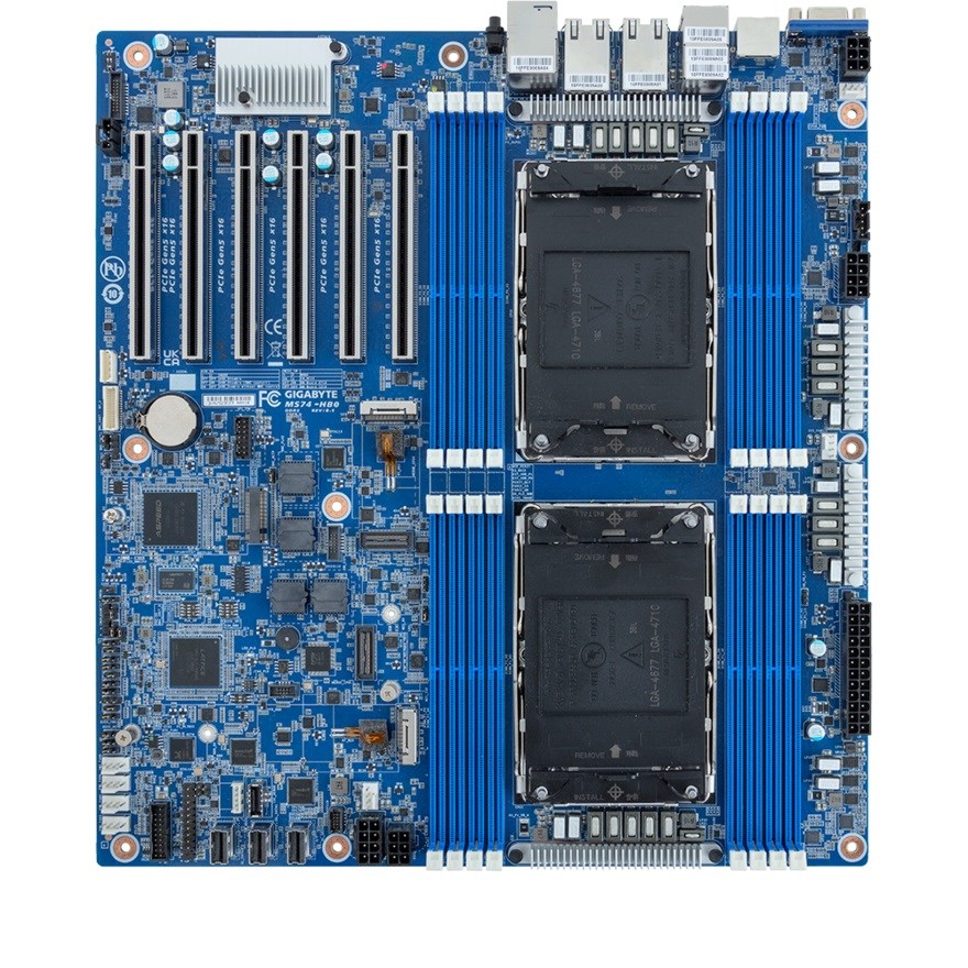 Płyta główna Gigabyte MS74-HB0 2x LGA4710 Intel Xeon 6 — zdjęcie 1 z 3