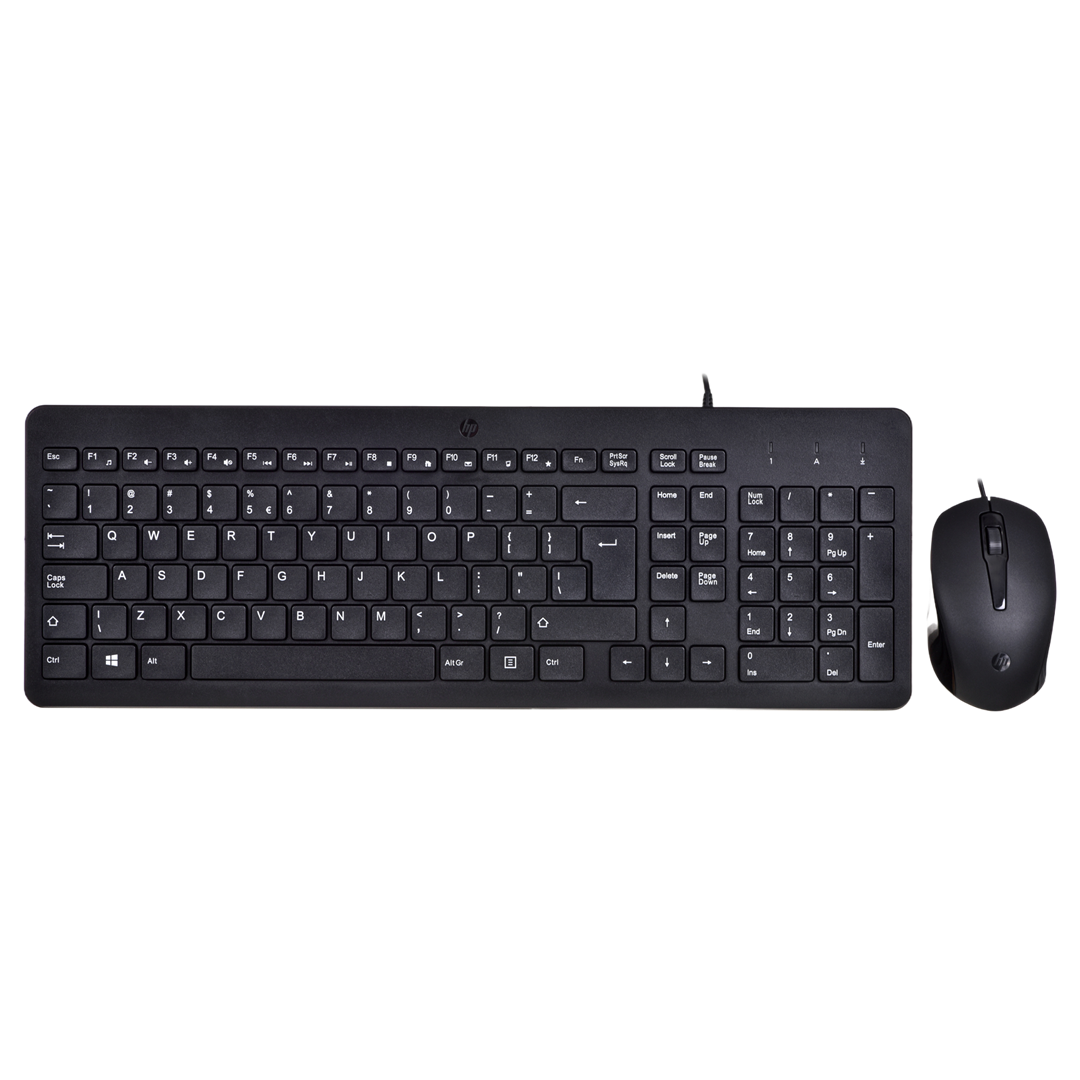 Zestaw klawiatura + mysz HP 150 czarne — zdjęcie 1 z 5
