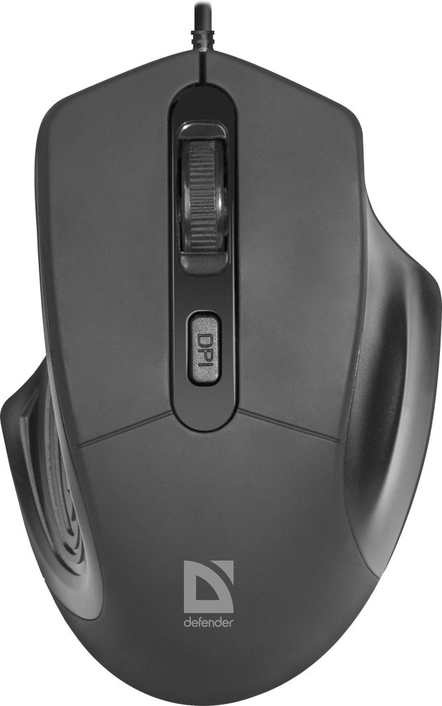 DEFENDER MYSZ DATUM MB-347 CZARNA 1600DPI — zdjęcie 1 z 4