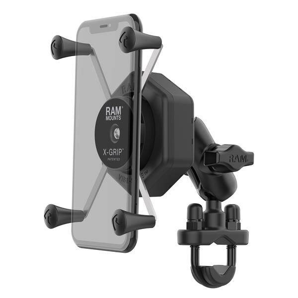 RAM® X-Grip® Duży uchwyt na telefon z Vibe-Safe™ i U-Bolt — zdjęcie 1 z 6