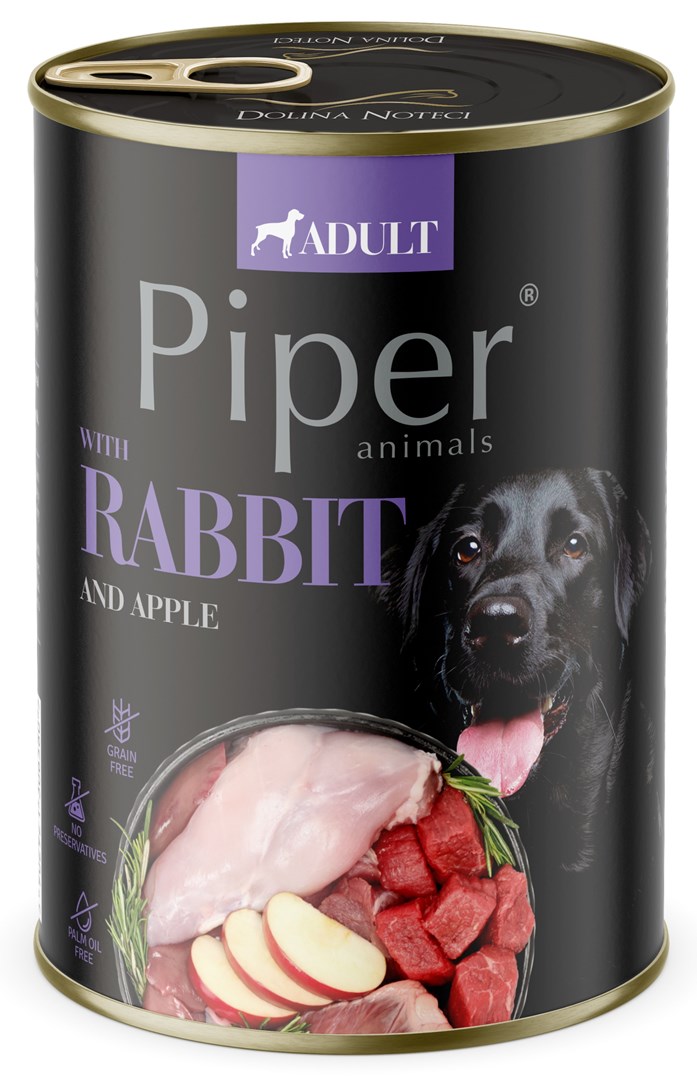 DOLINA NOTECI Piper królik i jabłko 800g