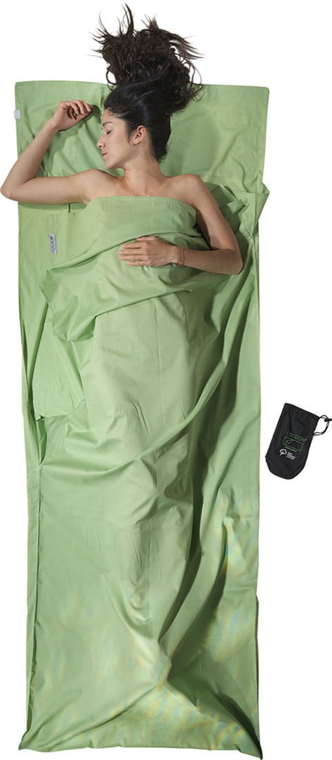 Wkładka do śpiwora Cocoon TravelSheet Organic Cotton, forest shade