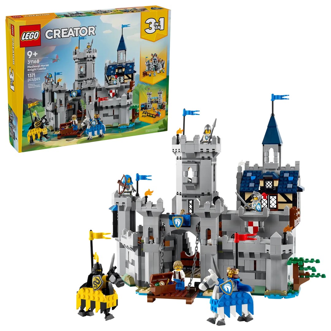 LEGO Creator 3w1 - Średniowieczny zamek rycerzy konnych — zdjęcie 1 z 3
