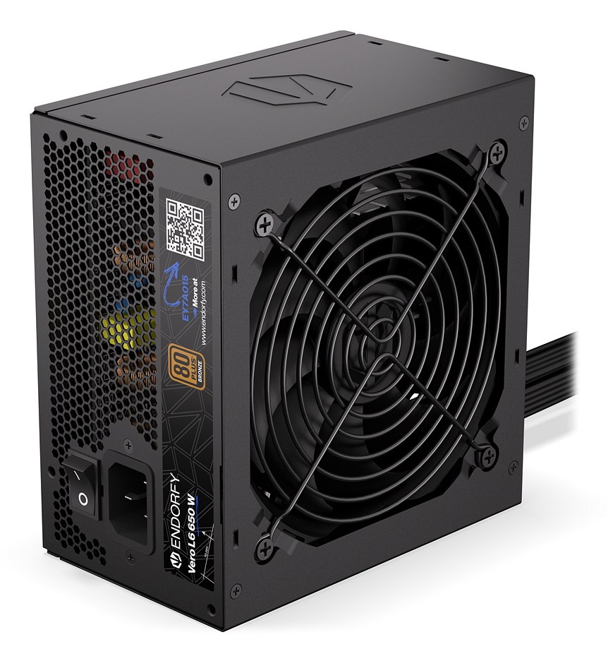 Zasilacz ENDORFY Vero L6 650 W Czarny — zdjęcie 1 z 8