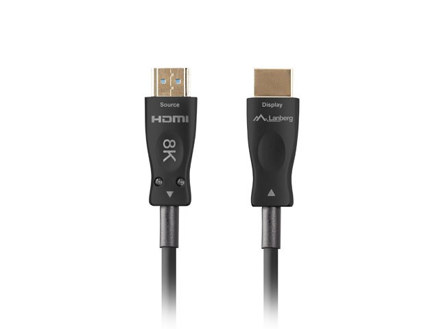 LANBERG KABEL HDMI M/M V2.1 50M 8K OPTYCZNY — zdjęcie 1 z 5