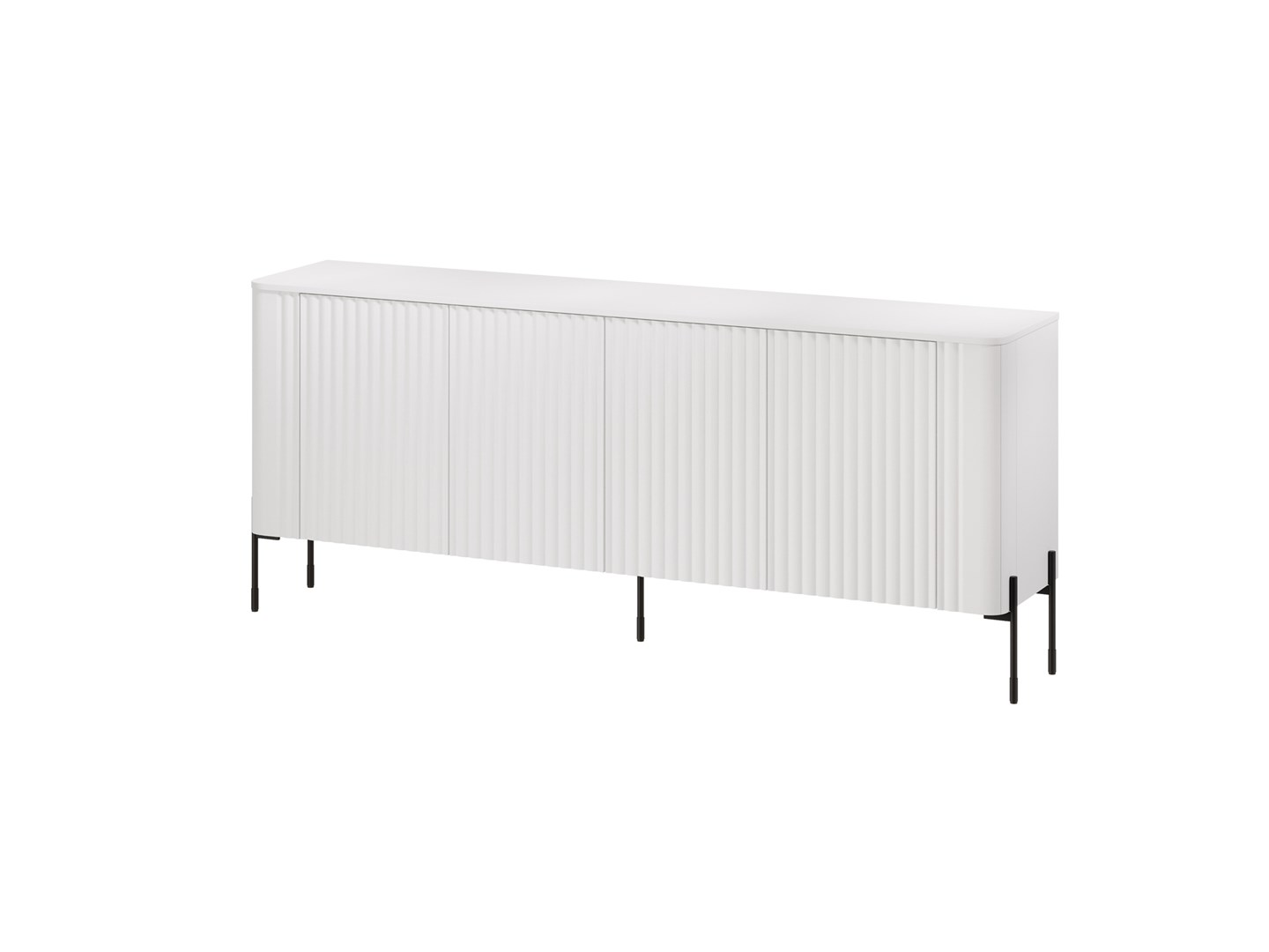 Komoda VERA 190x40x80 biały mat — zdjęcie 1 z 4