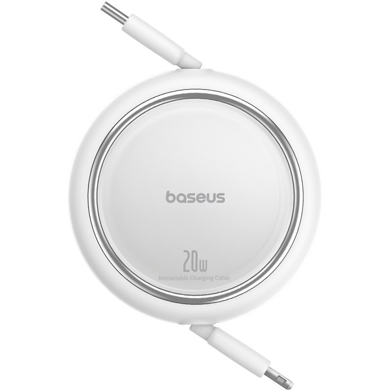 Kabel Baseus Free2Pull 20W 1m (biały) — zdjęcie 1 z 8