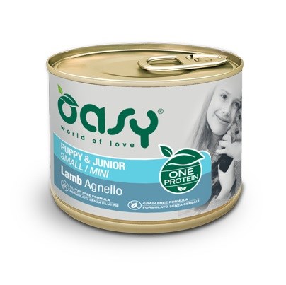 Oasy One Protein Puppy & Junior S/M Lamb 200gr