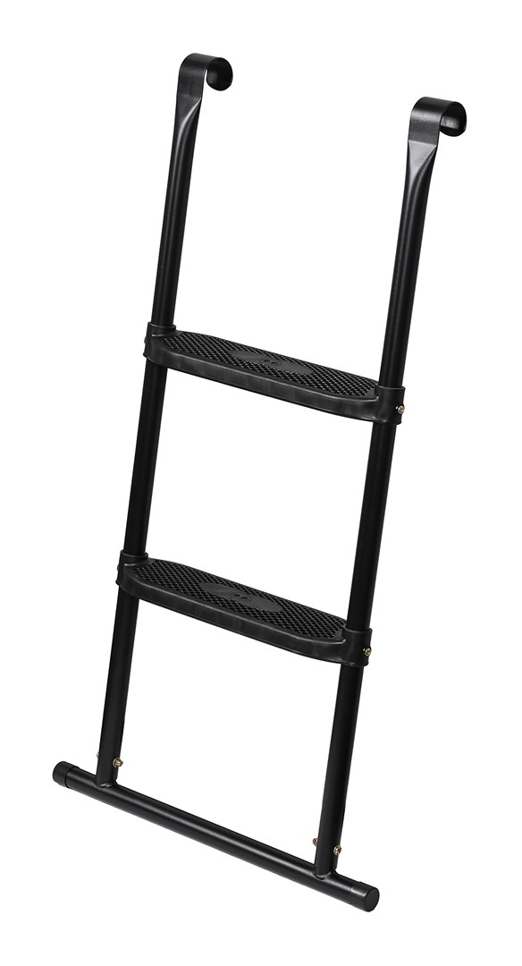 Salta drabina do trampoliny 98x52, czarna stal — zdjęcie 1 z 7