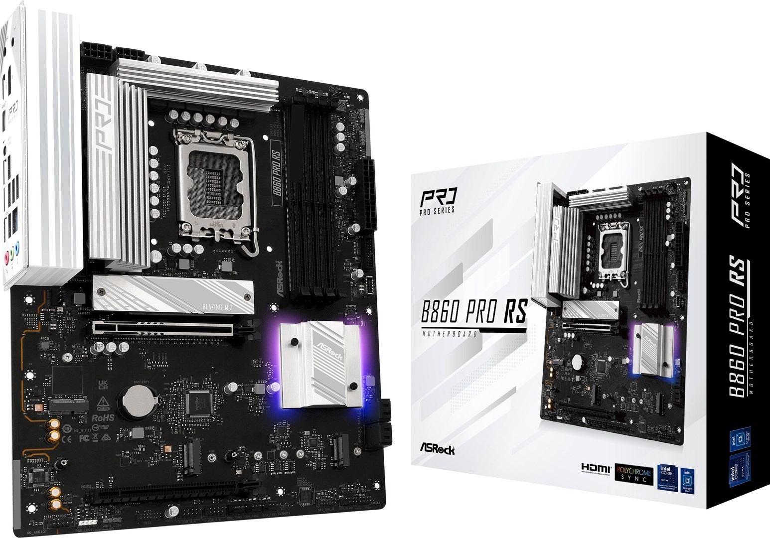 Płyta główna ASRock B860 Pro RS Socket-1851 — zdjęcie 1 z 4