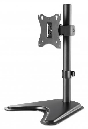 MANHATTAN Podstawa pod monitor 17-27" LED/LCD, 7kg udźwigu, czarny — zdjęcie 1 z 6
