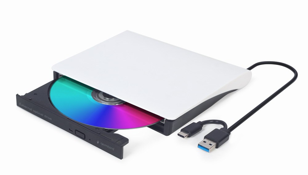 GEMBIRD Zewnętrzna Nagrywarka DVD 8X, CD 24X USB 3.1 — zdjęcie 1 z 2