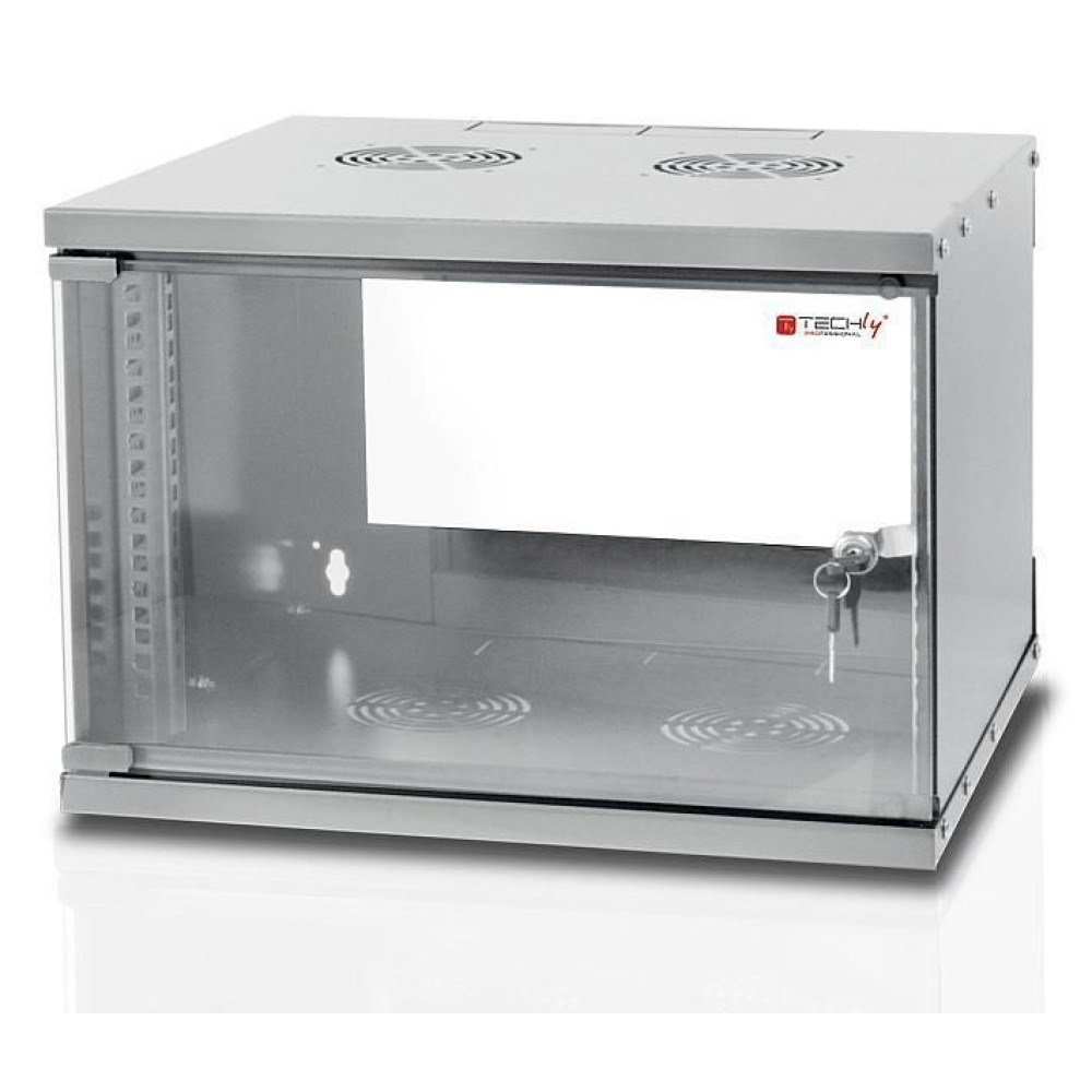 TECHLY SZAFKA WISZĄCA ECO 19 6U/450MM SZARA 15 LAT GWARANCJI — zdjęcie 1 z 7