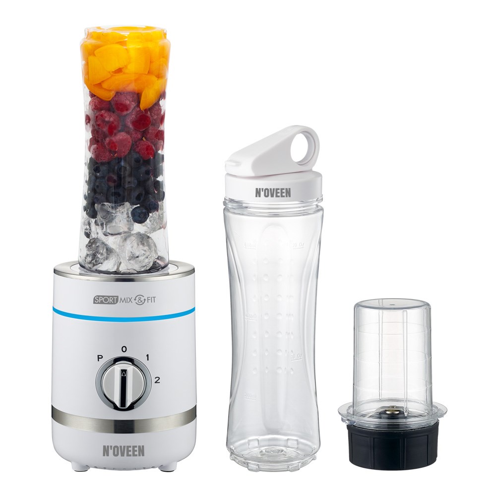 Blender kielichowy NOVEEN Sport Mix&Fit SB1100 X-LINE, biały — zdjęcie 1 z 8