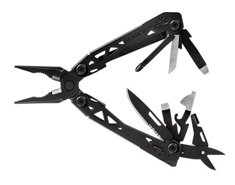 Multitool Gerber Suspension NXT, czarny — zdjęcie 1 z 3