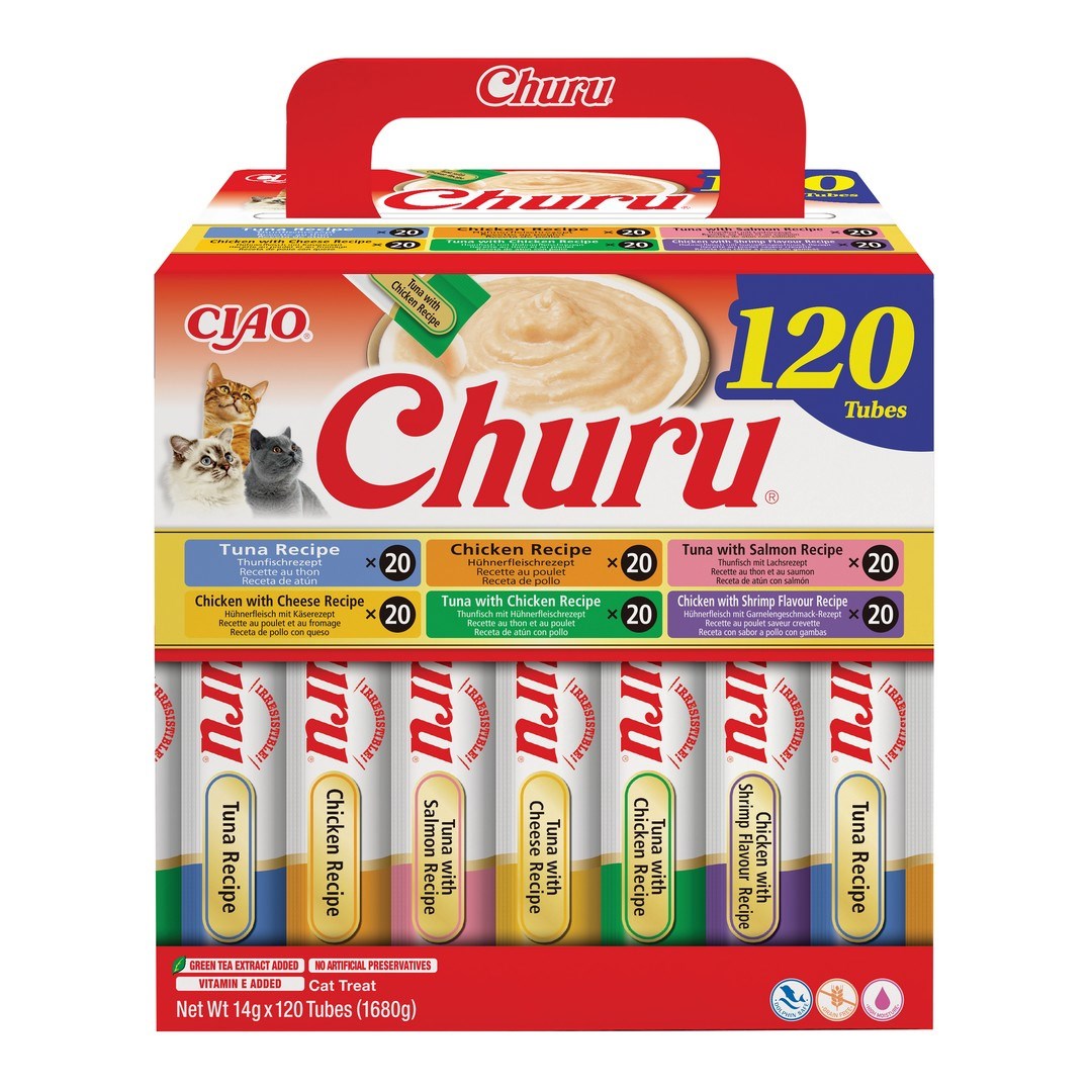INABA CAT CHURU 120P Chicken&Tune 120x14g — zdjęcie 1 z 4