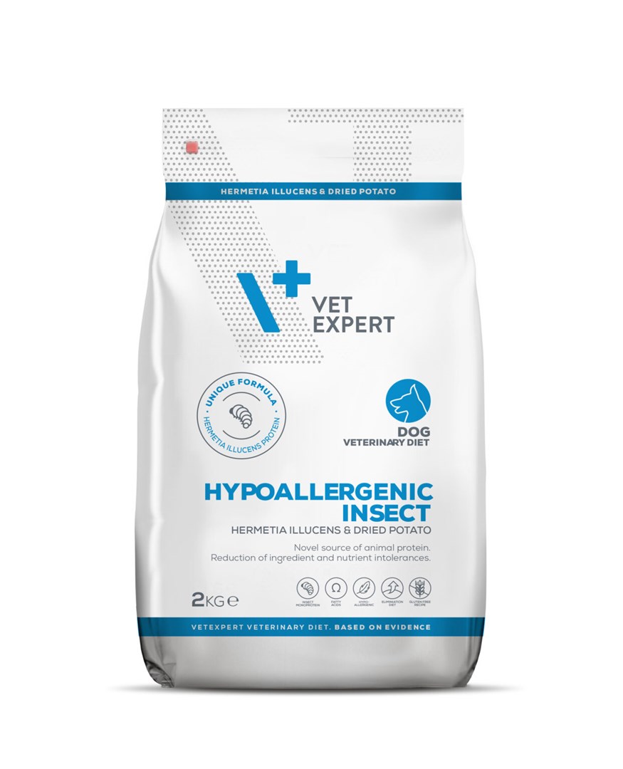 VetExpert Hypoallergenic Insect Dog Food 2kg — zdjęcie 1 z 4