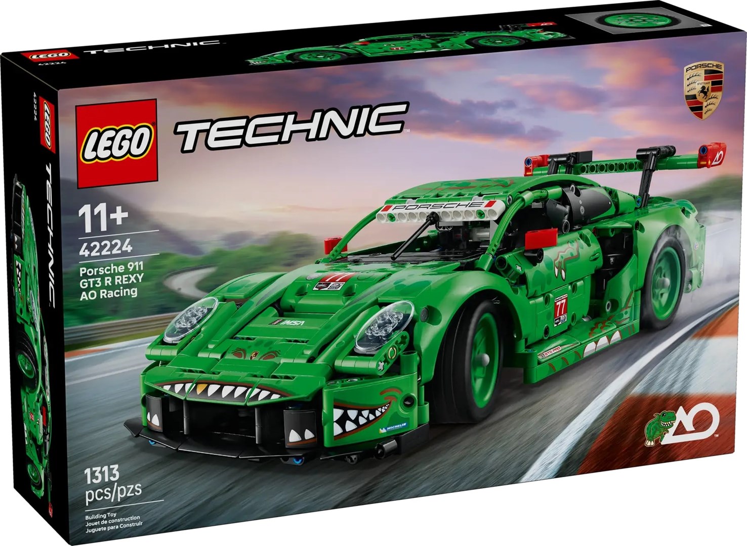 LEGO Technic Porsche 911 GT3 R REXY AO Racing — zdjęcie 1 z 8