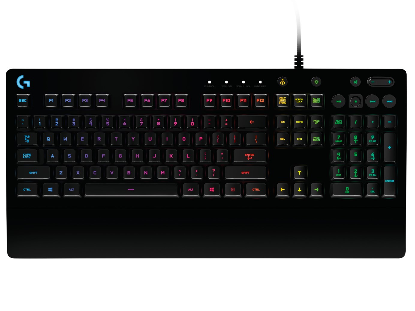 Klawiatura Logitech 920-008093 Mechaniczna USB 2.0 — zdjęcie 1 z 8