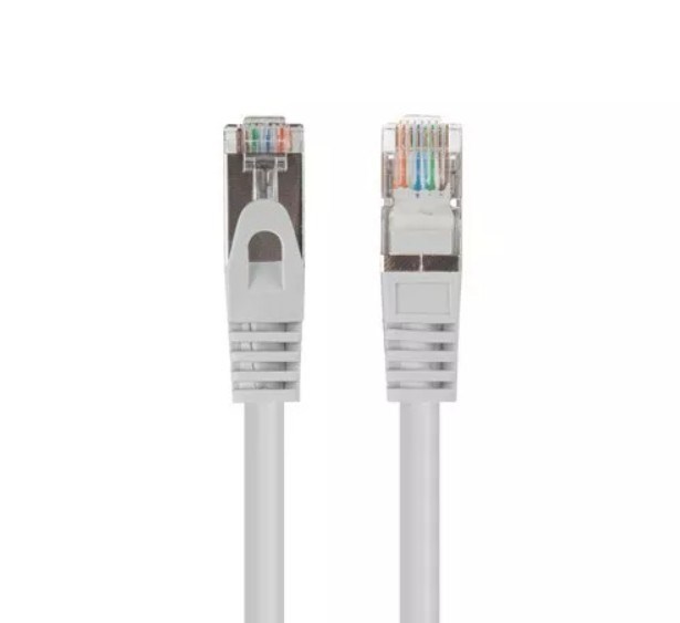 PATCHCORD KAT.6 FTP 2M SZARY FLUKE PASSED LANBERG 10-PACK — zdjęcie 1 z 2