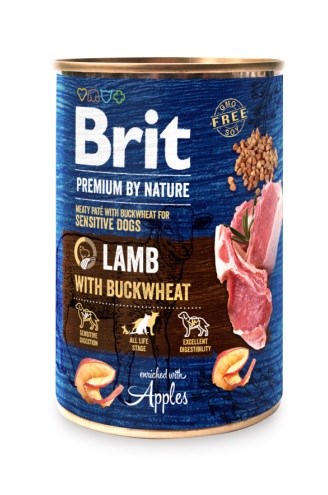 BRIT Premium Lamb with Buckwheat 400g
