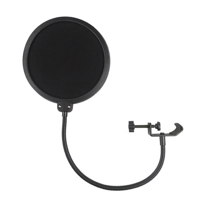 NN POP 01 - Pop Filtr Czarny dla Mikrofonu — zdjęcie 1 z 5